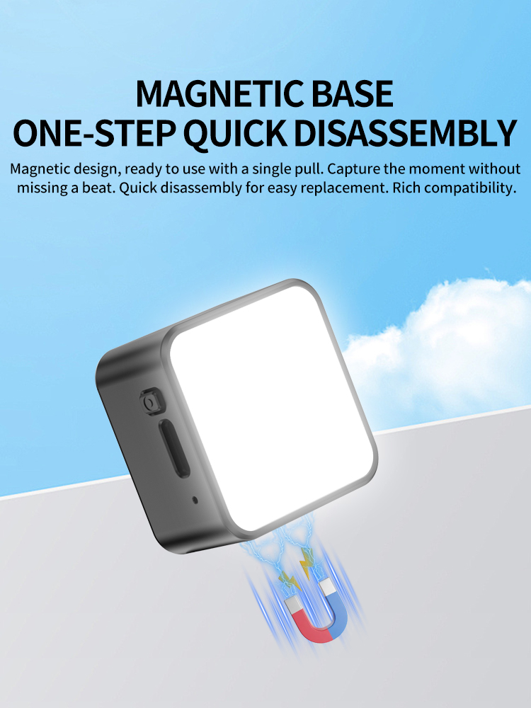 Magnetic Mini LED Video Light, - Photography Lighting Description review and price