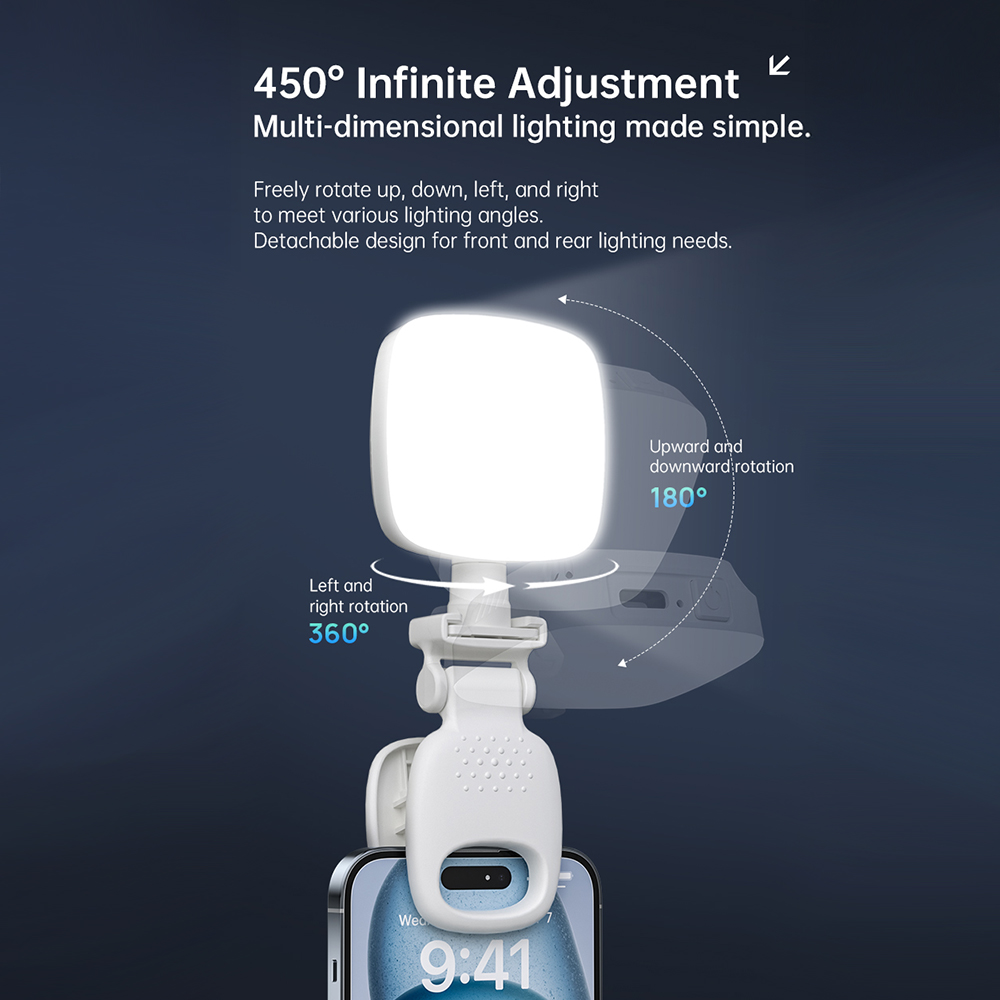 Portable Clip On Mini LED Self - Photography Lighting Handheld review and price