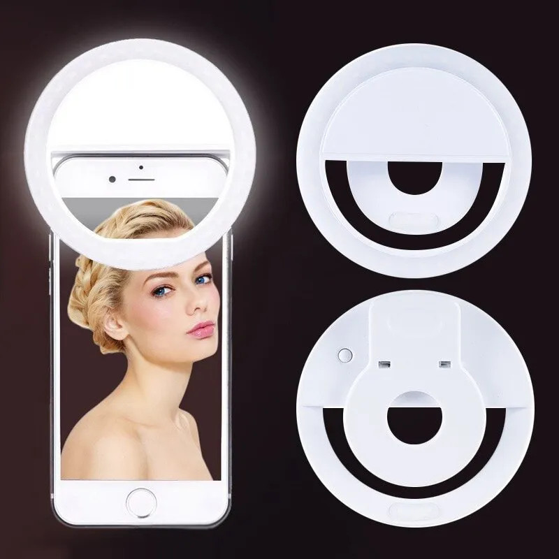 USB Rechargeable LED Selfie Ri - Photography Lighting Game review and price
