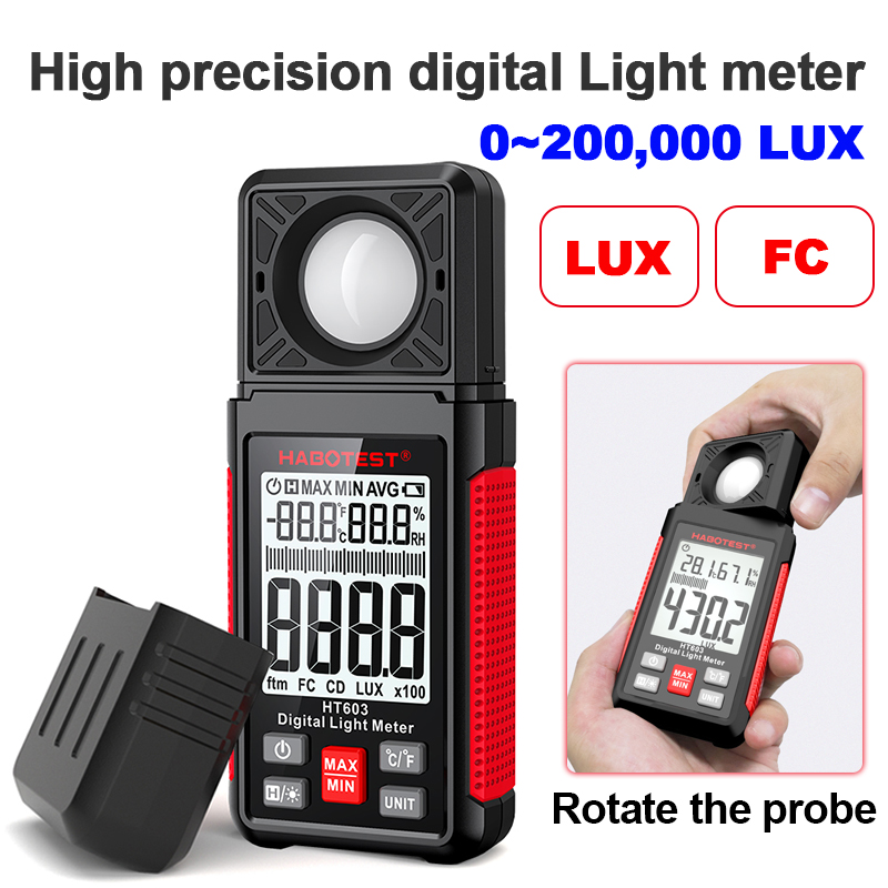 HT603 Digital Lux Meter 0~200, - Photography Lighting Meter review and price