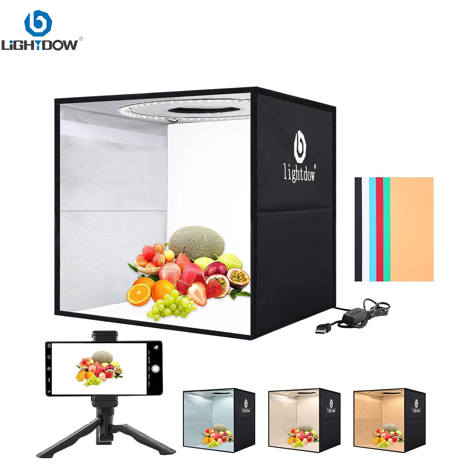 Lightdow Photo Studio Light Bo - Photography Lighting Kit Portable review and price