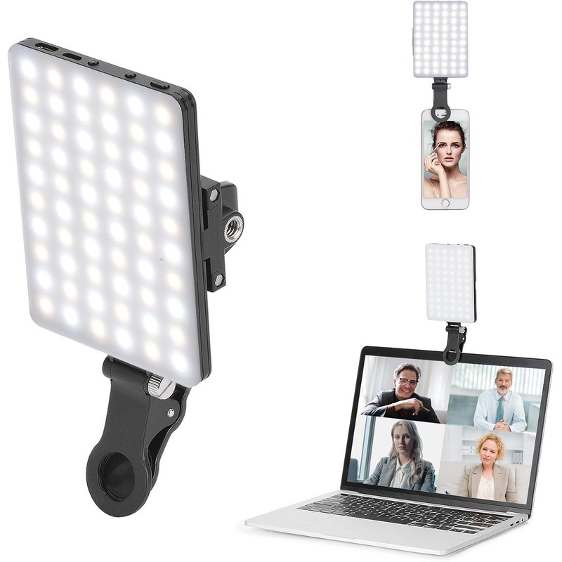 LED Portable Clip-on Selfie Li - Photography Lighting Description review and price