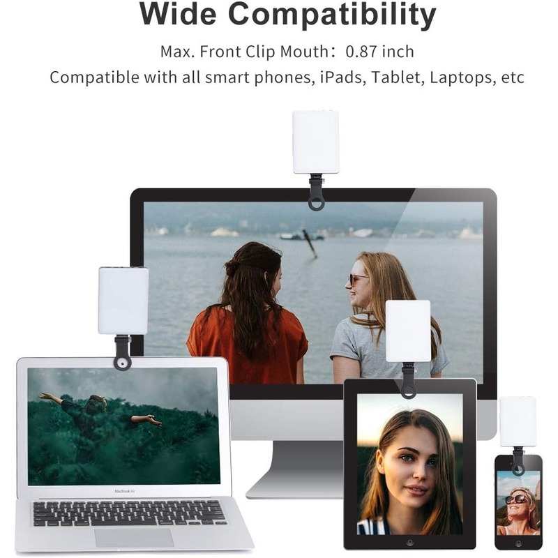 LED Portable Clip-on Selfie Li - Photography Lighting Description review and price