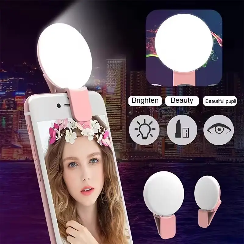 Portable Mini Selfie Ring Ligh - Photography Lighting Game review and price