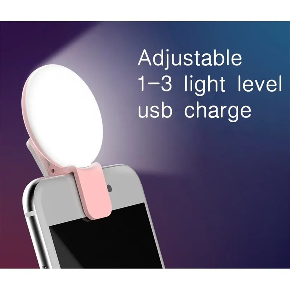 Portable Mini Selfie Ring Ligh - Photography Lighting Game review and price
