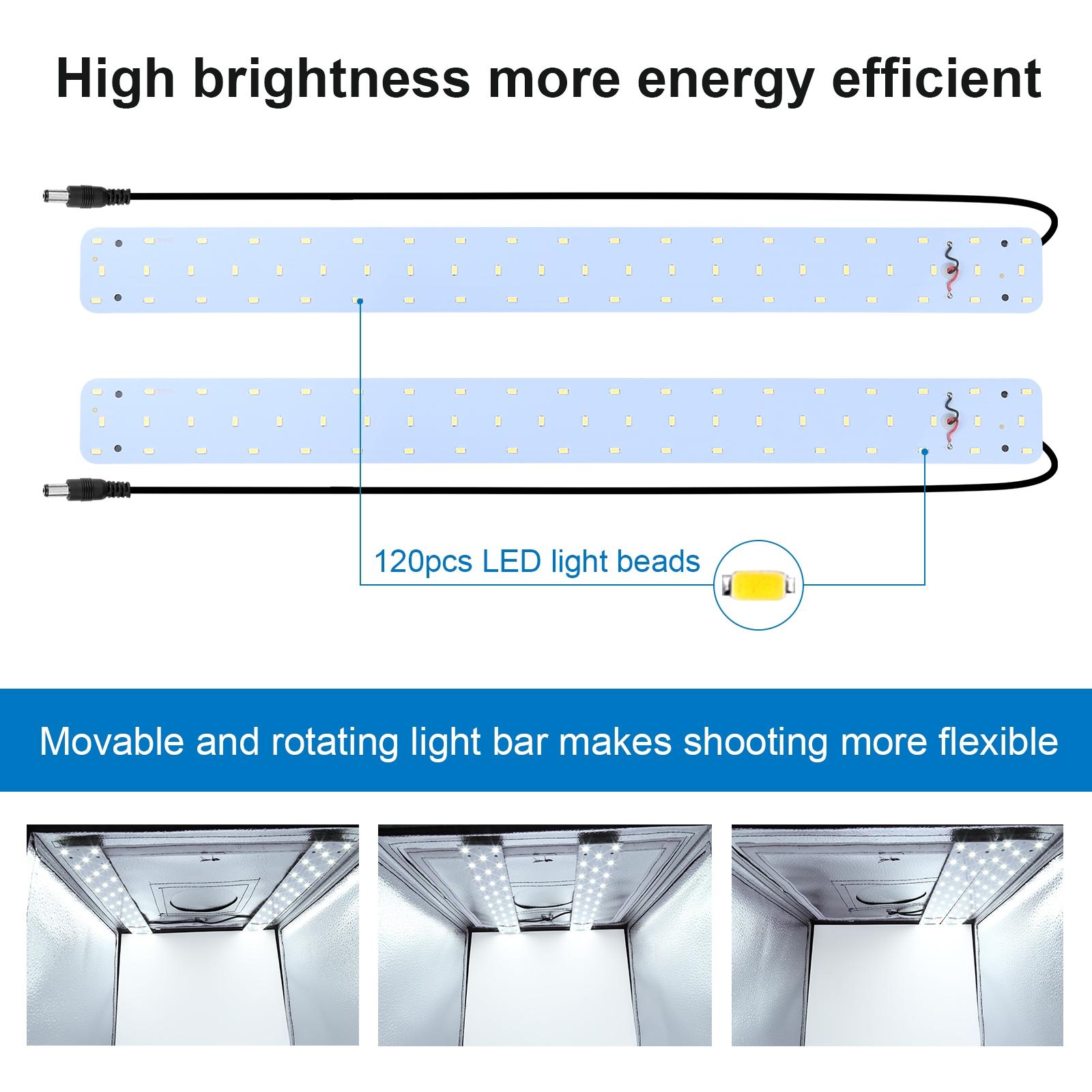 PULUZ 60cm Photo Studio Light  - Photography Lighting Handheld review and price