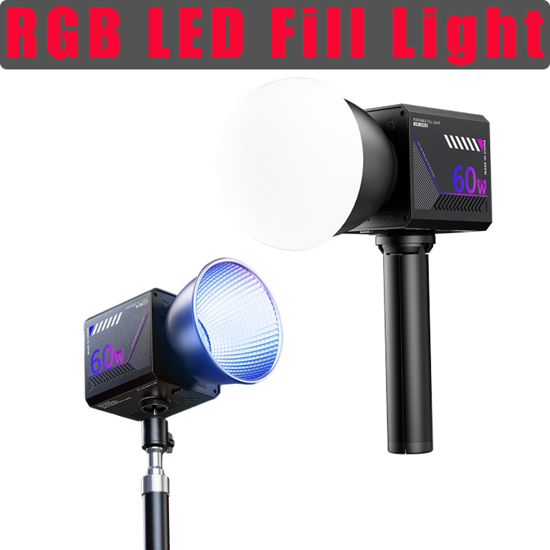 60W RGB Video Light Portable L - Photography Lighting Handheld review and price