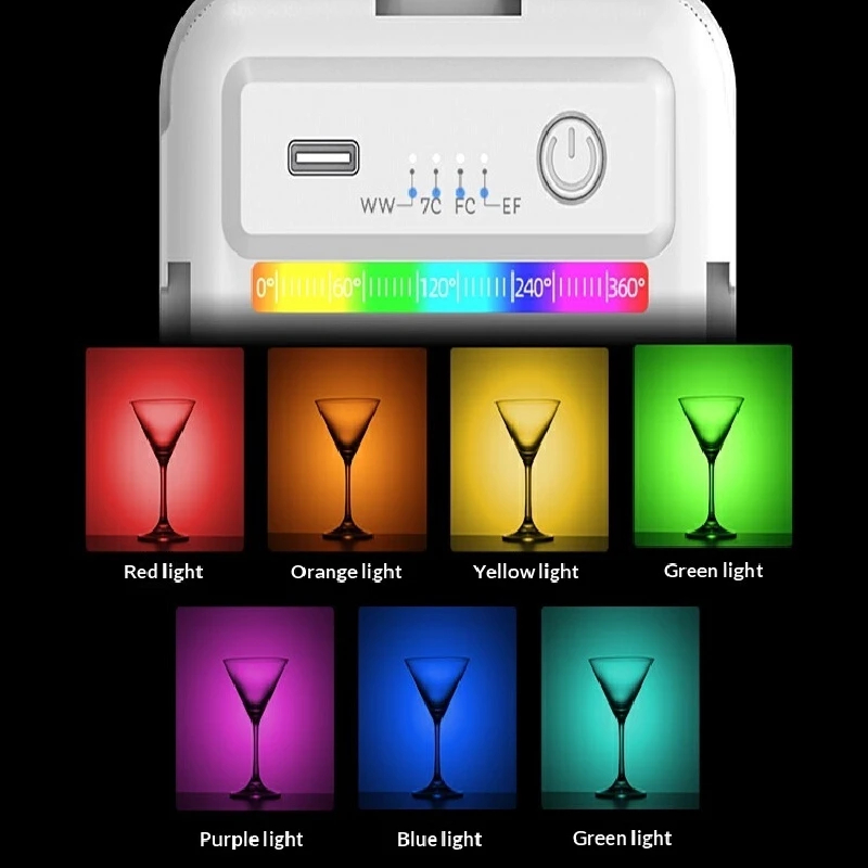 Phone Tripod Rgb Selfie Light  - Photography Lighting Brands review and price