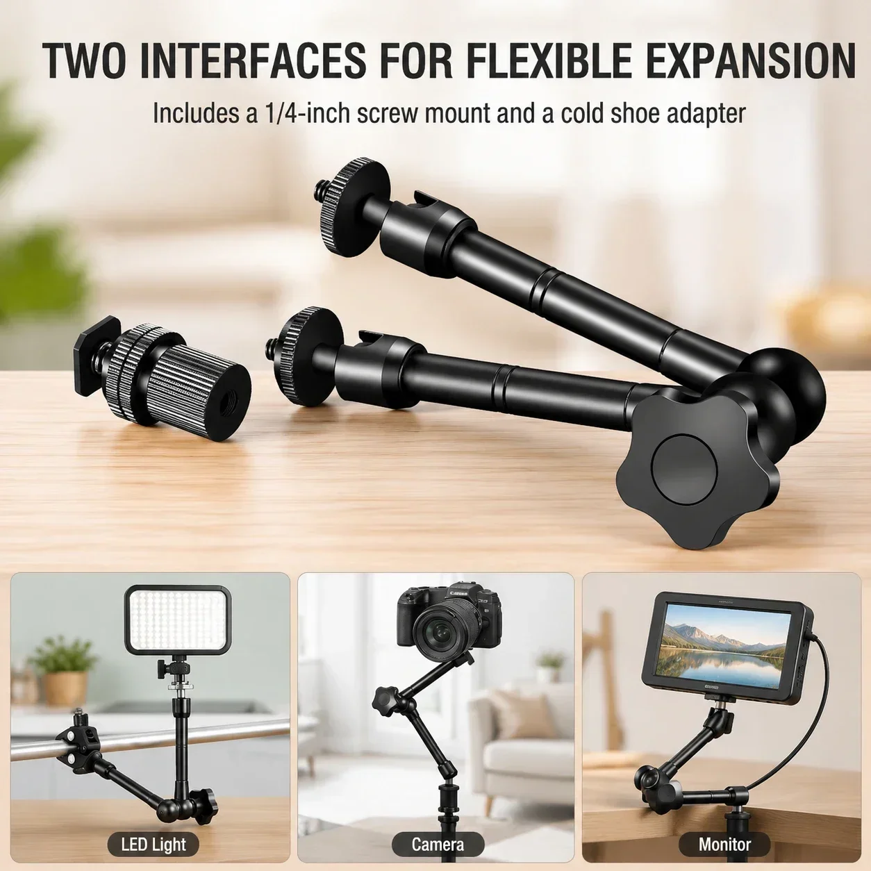 11 inch Magic Arm with Super C - Photography Lighting Description review and price