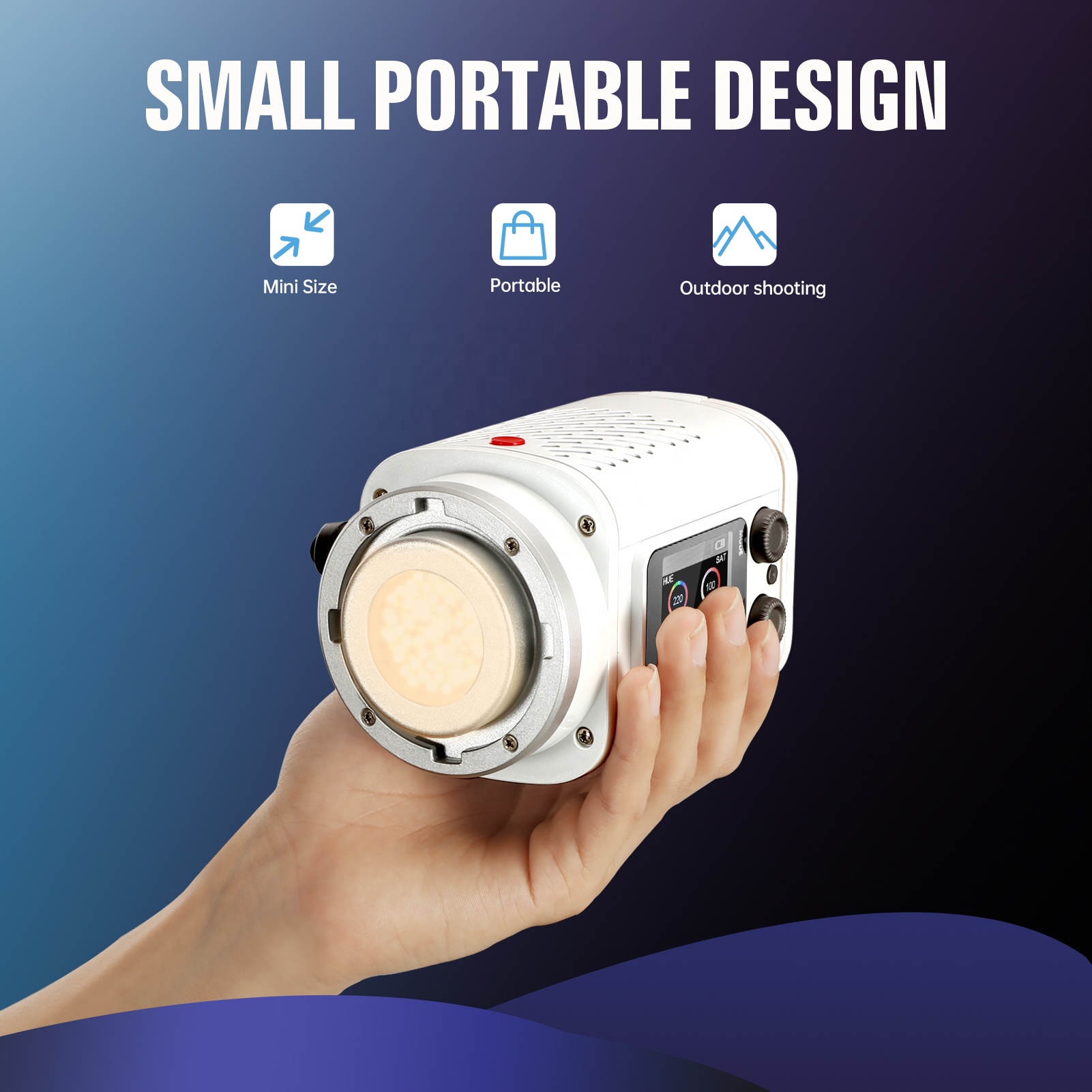 JINBEI EF-60BI 60w Photography - Photography Lighting Kit Portable review and price